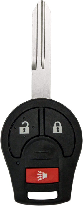 Nissan 3 Button Remote Head Key (3B1) - By Ilco Look-Alike Replacments Ilco