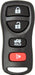 Nissan 4 Button Remote Keyless Entry (4B1) - By Ilco Look-Alike Replacments Ilco