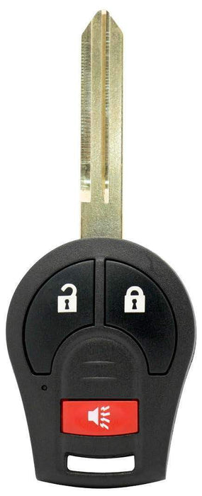 Nissan OEM Replacement Remote Key - 3 Button Remote Nissan Remote and Smart Keys Solid Keys USA