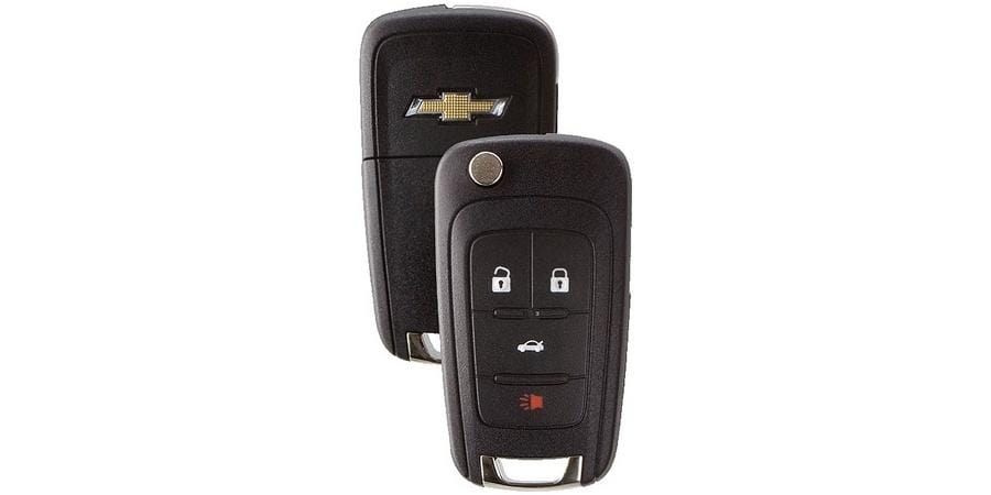 Strattec 4-Button Chevrolet PEPS Flip Remote Head Key Look-Alike Replacments Strattec