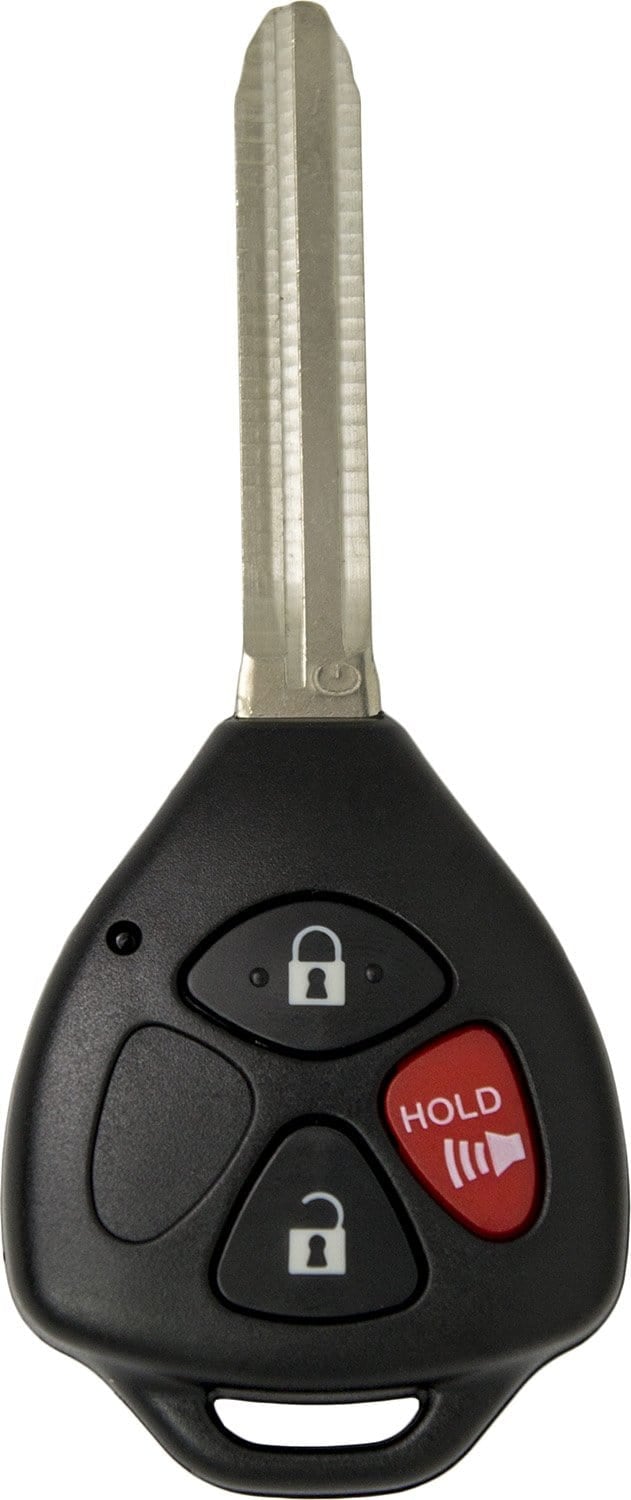 Toyota 3 Button "G" Chip Remote Head Key - By Ilco Look-Alike Replacments Ilco