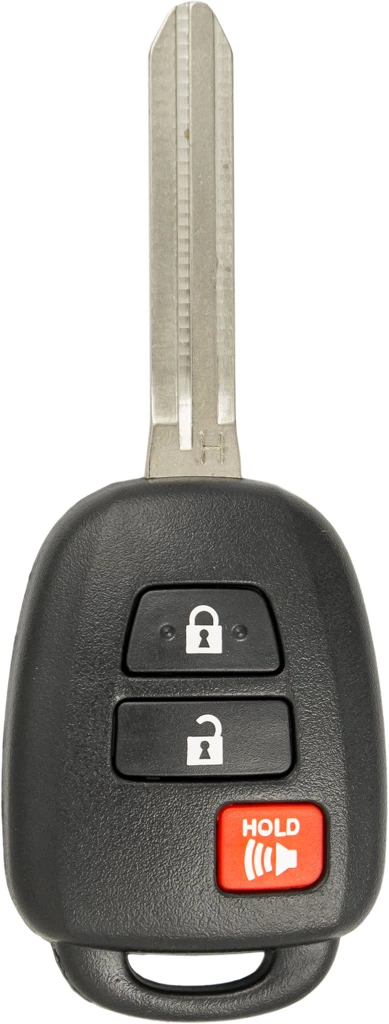 Toyota 3 Button Remote Head Key (H Transp.) (3BH3) - By Ilco Look-Alike Replacments Ilco