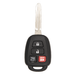 Toyota 4 Button Remote Head Key 4BH3 – By Ilco Automotive Key Ilco
