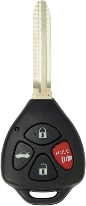 Toyota 4 Button Remote Head Key 4D-67 Transp (4BD)- By Ilco Look-Alike Replacments Ilco