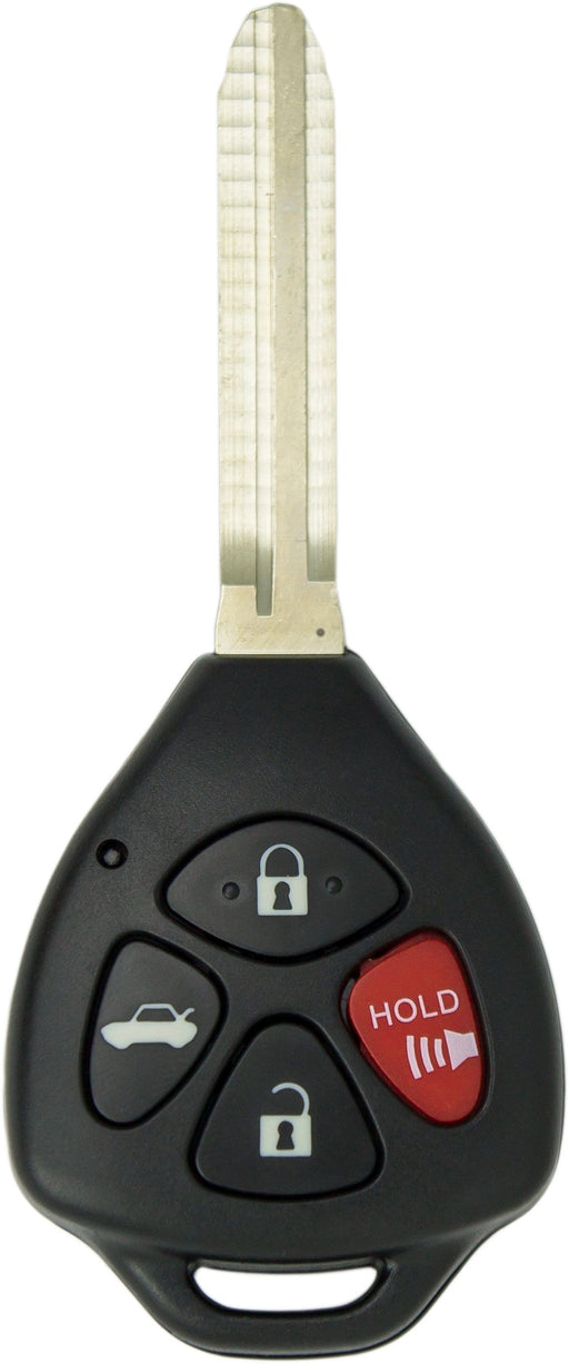 Toyota 4 Button Remote Head Key (4D-67 Transp.) (4BD2) - By Ilco Look-Alike Replacments Ilco