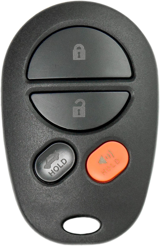 Toyota 4 Button Remote Keyless Entry (4B1) - By Ilco Look-Alike Replacments Ilco