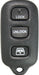 Toyota 4 Button Remote Keyless Entry (4B4)- By Ilco Look-Alike Replacments Ilco
