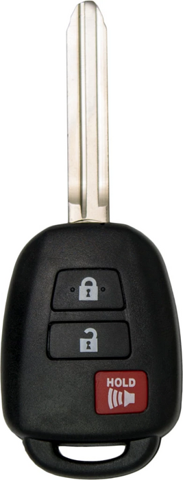 Toyota Prius C 3 Button Remote Head Key (Non-Transp.) (3BPC) - By Ilco Look-Alike Replacments Ilco