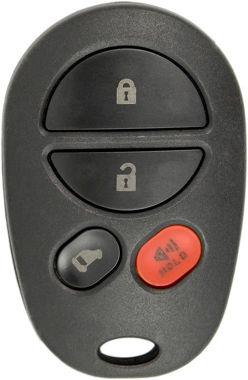 Toyota Sienna 4 Button Remote Keyless Entry (4B3) - By Ilco Look-Alike Replacments Ilco