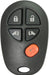 Toyota Sienna 5 Button Remote Keyless Entry (5B1) - By Ilco Look-Alike Replacments Ilco