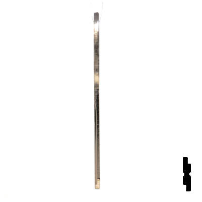Uncut Key Blank | B102, P1113 | GM Automotive Key JMA USA