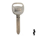 Uncut Key Blank | B110, P1114 | GM Key Blank Automotive Key JMA USA