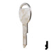 Uncut Key Blank | B45 "H", S1098H | GM Automotive Key JMA USA
