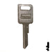 Uncut Key Blank | B46 "J", P1098J | GM Key Automotive Key JMA USA