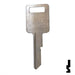 Uncut Key Blank | B48 "A", P1098A | GM Key Automotive Key JMA USA