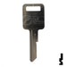 Uncut Key Blank | B48 "A", P1098A | GM Key Automotive Key JMA USA