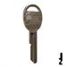 Uncut Key Blank | B49 "B", S1098B | GM Key Automotive Key JMA USA