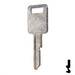 Uncut Key Blank | B50 "C", P1098C | GM Key Automotive Key JMA USA