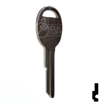 New GM Logo OEM'E' Ignition +'H' Doors/Trunk Key Blanks Uncut 595198 - Foto 3