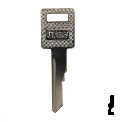 Uncut Key Blank | B77, P1098EV | GM Key