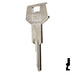 Uncut Key Blank | B78, P1098WE | GM Key Automotive Key JMA USA