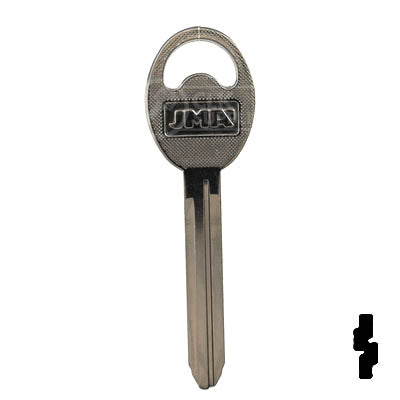 Uncut Key Blank | B80-NP | GM Key Automotive Key Ilco