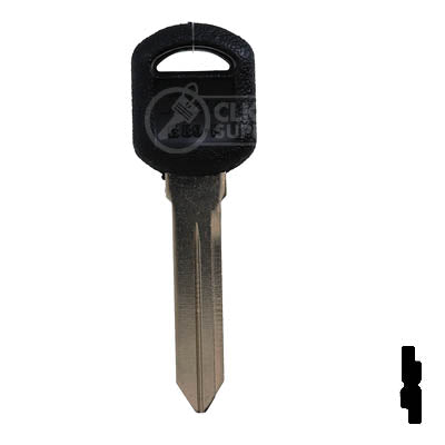 Uncut Key Blank | B89-P Plastic Head GM Key