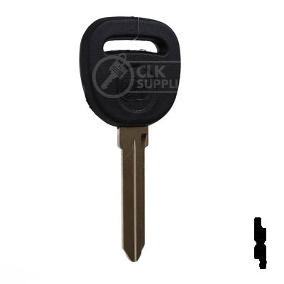 Uncut Key Blank | B91-P | GM Key Automotive Key JMA USA