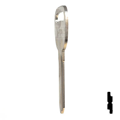 Uncut Key Blank | B91, P1111 | GM Key Automotive Key JMA USA
