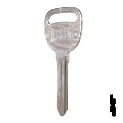 Uncut Key Blank | B93, P1112 | GM Key Automotive Key JMA USA
