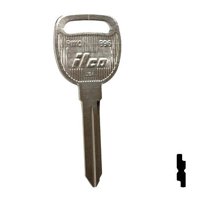 Car Keys GM Replacement Transponder Key – Uncut Blank Key With Chip (BB97-PT5) For Buick, Chevy, More General Motors Chip Key Replacement - Foto 10
