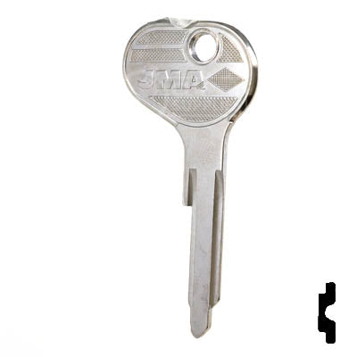 Uncut Key Blank | BMW | BMW1 / B80NR Automotive Key JMA USA
