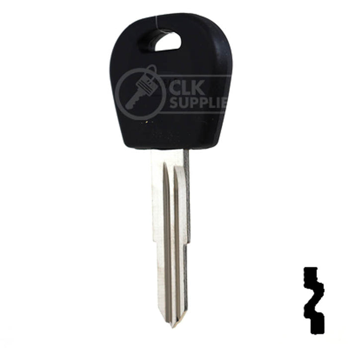 Uncut Key Blank | Daewoo | DW05AP Automotive Key Ilco