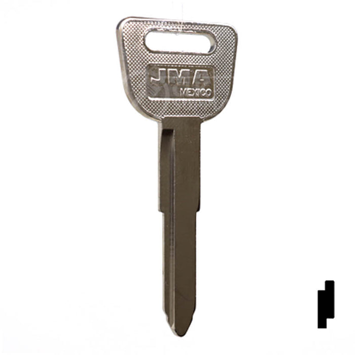 Uncut Key Blank | Honda | X181, HD90 Automotive Key JMA USA
