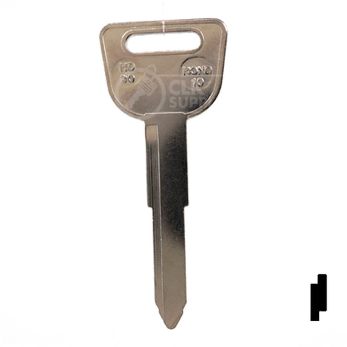 Uncut Key Blank | Honda | X181, HD90 Automotive Key JMA USA