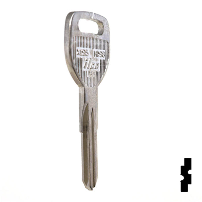Uncut Key Blank | Honda | X195, HD98 Automotive Key Ilco