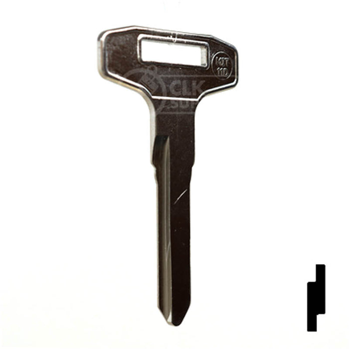 Uncut Key Blank | Mitsubishi  | FU2 Automotive Key Ilco