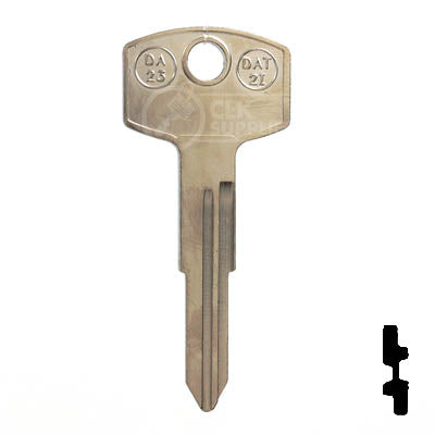 Key Blanks | X115 ( DA23 ) | Nissan | Replacement Uncut — CLK Supplies
