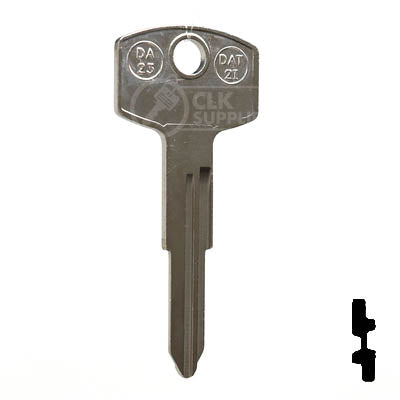 Key Blanks | X115 ( DA23 ) | Nissan | Replacement Uncut — CLK Supplies