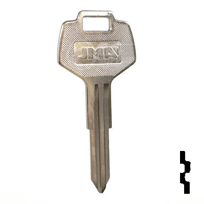 Uncut Key Blank | Nissan | X123 ( DA25 ) Automotive Key JMA USA