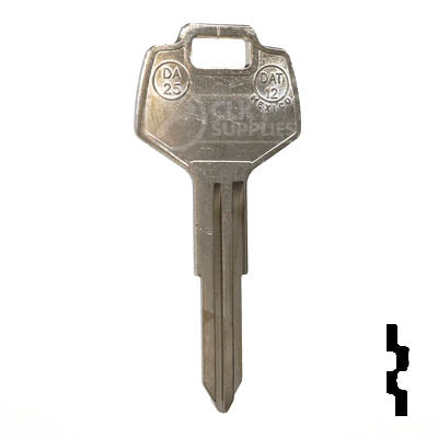 Key Blanks | X123 ( DA25 ) | Nissan | Replacement Uncut — CLK Supplies