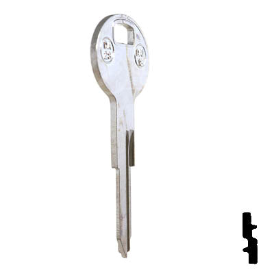 Uncut Key Blank | Nissan | X124 ( DA28 ) Automotive Key JMA USA