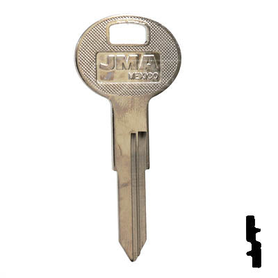 Uncut Key Blank | Nissan | X124 ( DA28 )
