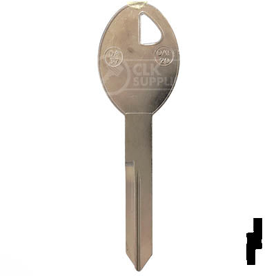 Key Blanks | X242 ( DA37 ) | Nissan | Replacement Uncut — CLK Supplies