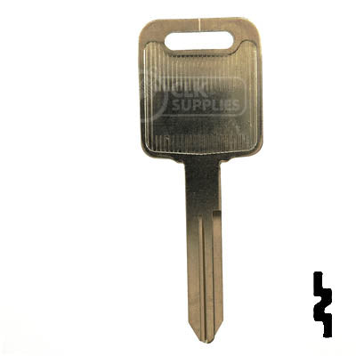 Key Blanks | X268 ( DA39 ) | Nissan | Replacement Uncut — CLK Supplies