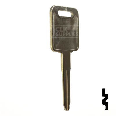 Key Blanks | X268 ( DA39 ) | Nissan | Replacement Uncut — CLK Supplies