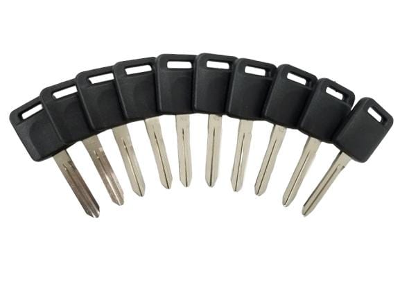 Uncut Transponder Key Blank | Nissan | Infiniti | NI04T, 7003526 Pack of 10 Key Blanks JMA USA