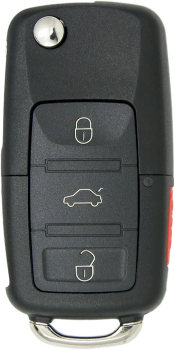 Volkswagon 4 Button Flip Key (48) (4B1) - By Ilco Look-Alike Replacments Ilco