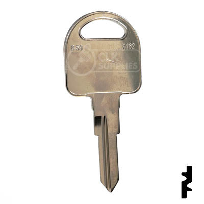 Uncut Key Blank | GM | X162 ( B59 ) — CLK Supplies
