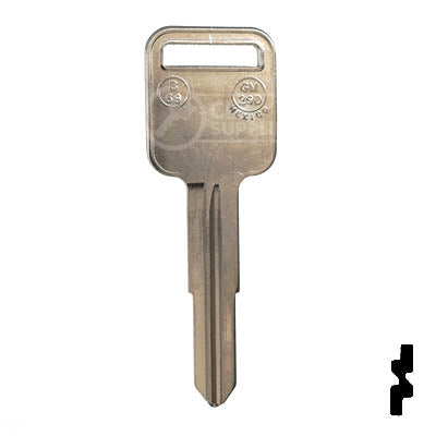 X180 ( B69 ) GM, Geo Key Automotive Key JMA USA